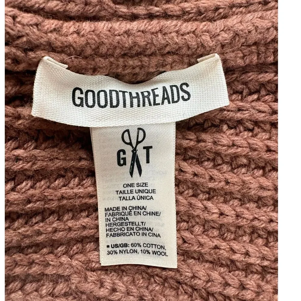 Goodthreads Chunky Knit Beanie OS